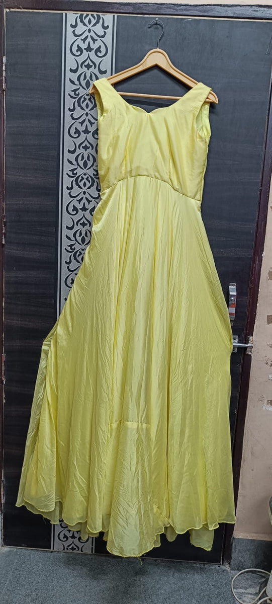 G66 Yellow Pre Wedding Gown, Size (All) – Style Icon