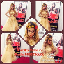 Load image into Gallery viewer, G147, Golden Ball Gown, Size (XS-30 to L-38),