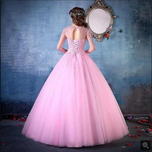 Load image into Gallery viewer, G149, Pink Victoria Ball Gown (Engagement Gown), Size (XS-30 to L-36)