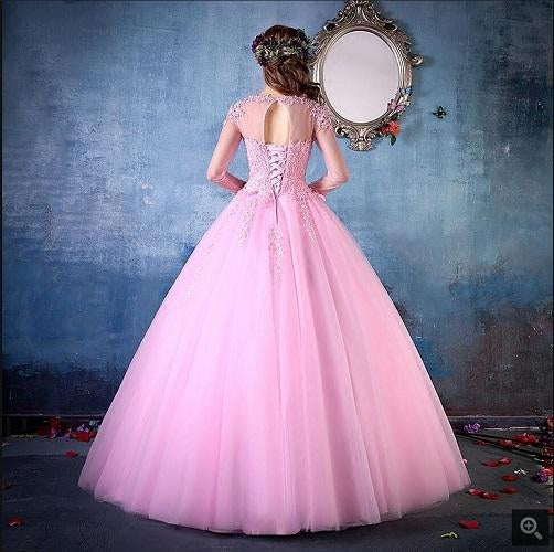 Victorian Dress Royal Princess Pink Princess Ball Gown Victorian