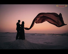 Load image into Gallery viewer, G92 (11), Dark Wine Satin Prewedding Shoot  trail Gown, Size (XS-30 to XXXL-46),