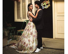 Load image into Gallery viewer, G210 (7), Light Pink Floral Prewedding Shoot Ball Trail Gown, Size (XS-30 to 4 XL -48)