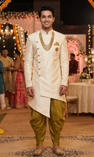 Load image into Gallery viewer, M23, Cream Color Indowestern Men's Dress,  szie 38-40
