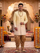 Load image into Gallery viewer, M22, Cream Sherwani, size 42