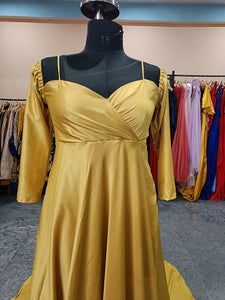 G179, Golden Gown, Size (All Sizes)pp