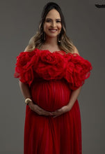 Load image into Gallery viewer, G3039, Red Trail Maternity Gown, Size (All) pp