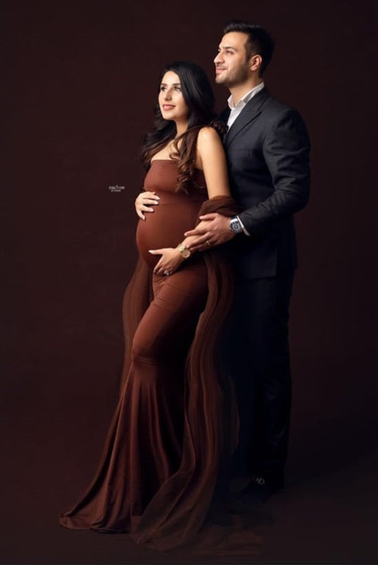 G3036, Brown Maternity Shoot Gown, Size (All) (3) Style Icon www.dressrent.in G3036, Brown Maternity Shoot Gown, Size (All) (3) Style Icon www.dressrent.in