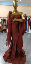 Load image into Gallery viewer, G3036,Brown Maternity Shoot  Gown, Size (All)