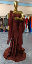 Load image into Gallery viewer, G3036,Brown Maternity Shoot  Gown, Size (All)