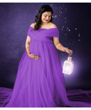 Load image into Gallery viewer, G3022 (2), Purple Maternity Shoot Gown, Size (ALL)