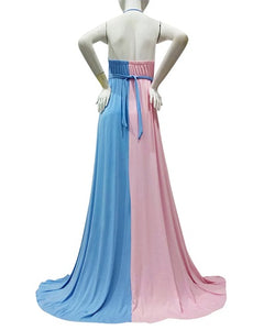 G1490, Multi Colour Maternity Shoot Trail Gown, Size (All)pp