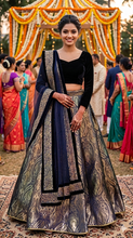 Load image into Gallery viewer, L1, Brocade Lehenga, Size (XS-30 to XL-42)