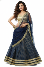 Load image into Gallery viewer, L20, Brocade Dots Lehenga, Size (XS-30 to XL-40)
