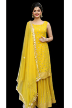 Load image into Gallery viewer, L152, Haldi Rasam Dress, Size (XS-30 to XL-38)
