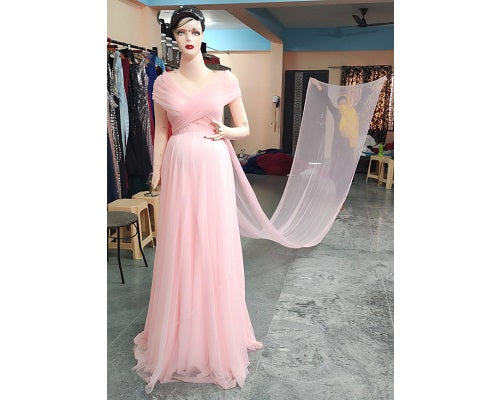G22 (4), Pink Prewedding Shoot Gown, Size (All)