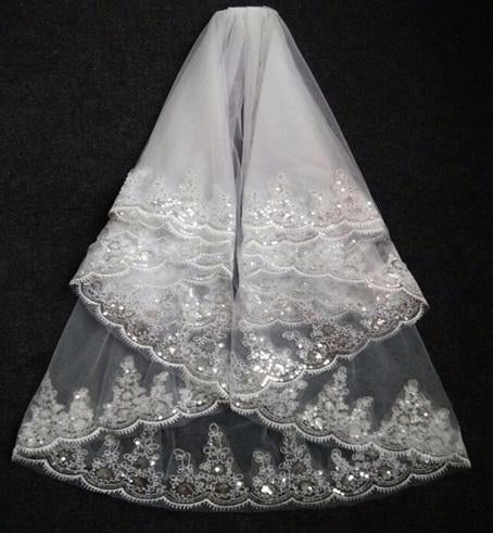 Small Embroidery Veil,