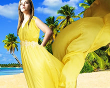 Load image into Gallery viewer, G178 (2), Yellow Maternity Gown, Size(All)