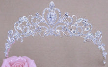 Load image into Gallery viewer, A1, Princess Silver Diamond Crown