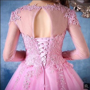 G149, Pink Victoria Ball Gown (Engagement Gown), Size (XS-30 to L-36)