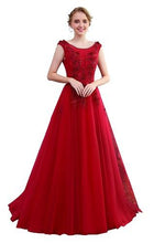 Load image into Gallery viewer, G127 (3), Wine Prom Prewedding Shoot Trail Gown, Size (XS-30 to XL-40)