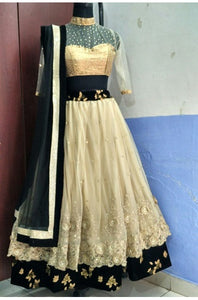 L14, Golden and Black High Neck, Size (XS-30 to XL-40)