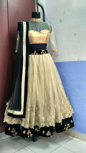 L14, Golden and Black High Neck, Size (XS-30 to XL-40)