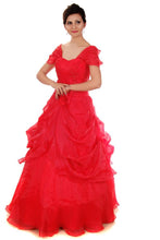Load image into Gallery viewer, G142, Red Hood Ball Gown, Size (XS-30 to L-36)