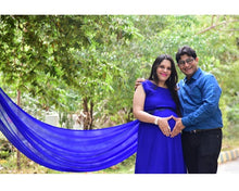 Load image into Gallery viewer, G138, Royal Blue Trail Gown Prewedding Shoot Gown Size(All)