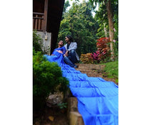 Load image into Gallery viewer, G300 (12), Royal Blue Long Trail Maternity Shoot Baby Shower Gown, Size(All)