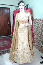 Load image into Gallery viewer, L9, Golden Lehenga, Size (XS-30 to XL-40)