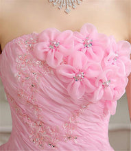 Load image into Gallery viewer, G228, Pink Tub Top Ball Gown, Size (XS-30 to XL-40)