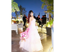 Load image into Gallery viewer, G228, Pink Tub Top Ball Pre-Wedding Shoot Gown, Size (XS-30 to XL-40)