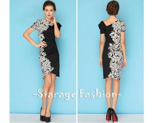 G72, Short Black & White Dress, Size (XS-30 to L-36) Style Icon www.dressrent.in G72, Short Black & White Dress, Size (XS-30 to L-36) Style Icon www.dressrent.in