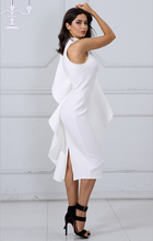 Load image into Gallery viewer, White Sleeveless Club Party dress,Size (XS-30 to L-38)