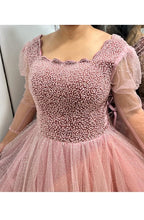 Load image into Gallery viewer, G449, Pink Luxury Ball Gown, Size (XS-30 to L-38)