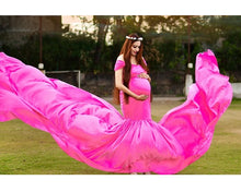 Load image into Gallery viewer, G256(2) Baby Pink Twin Trail  Lycra Fit Gown, Size (All)