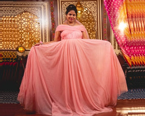 G22 (4), Pink Maternity Shoot  Gown, Size (ALL)