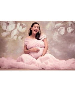 G22 (4), Pink Maternity Shoot  Gown, Size (ALL)