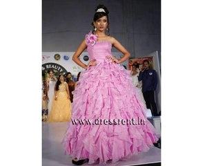 Pink Ball Gown, Size (XS-30 to L-38), G170