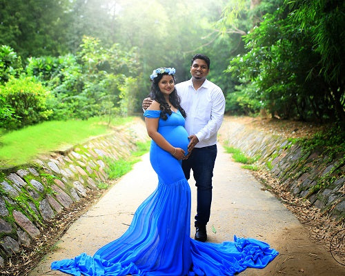 G46 (2), Blue Maternity Shoot Trail Baby Shower Lycra Fit Gown, Size ( Style Icon www.dressrent.in G46 (2), Blue Maternity Shoot Trail Baby Shower Lycra Fit Gown, Size ( Style Icon www.dressrent.in